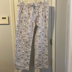 iheartdogs men’s Christmas pjs size L